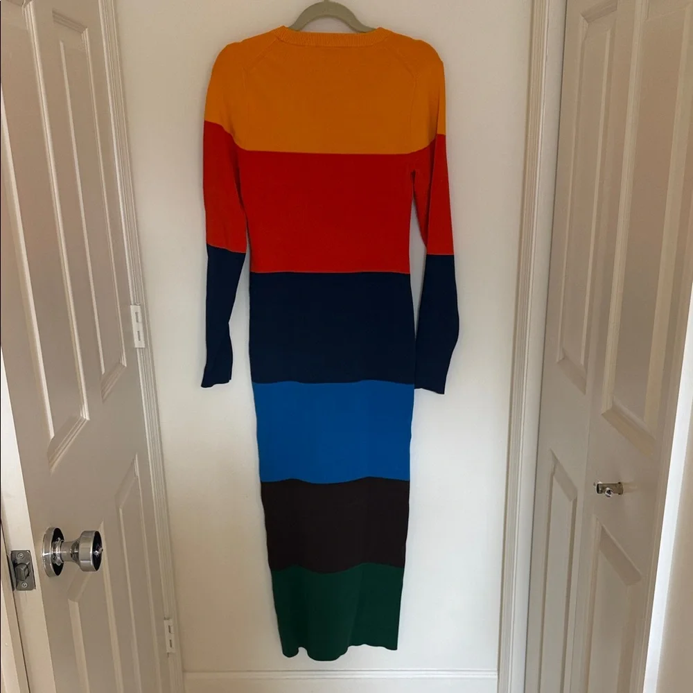 Christopher John Roger's for J Crew Striped Dress NWOT - Picture 3 of 3